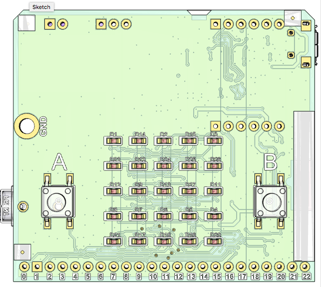 micro:bit reference design front